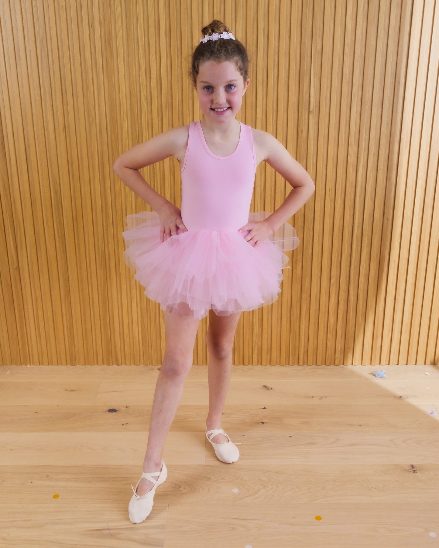 Pink Leotard with Tutu attached