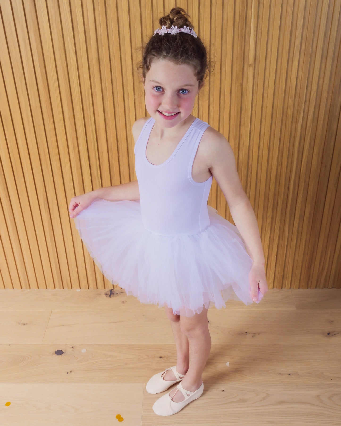 White tutu with Leotard