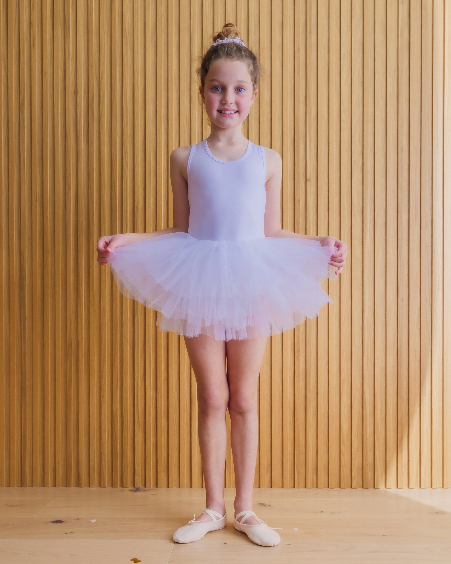 White tutu with Leotard