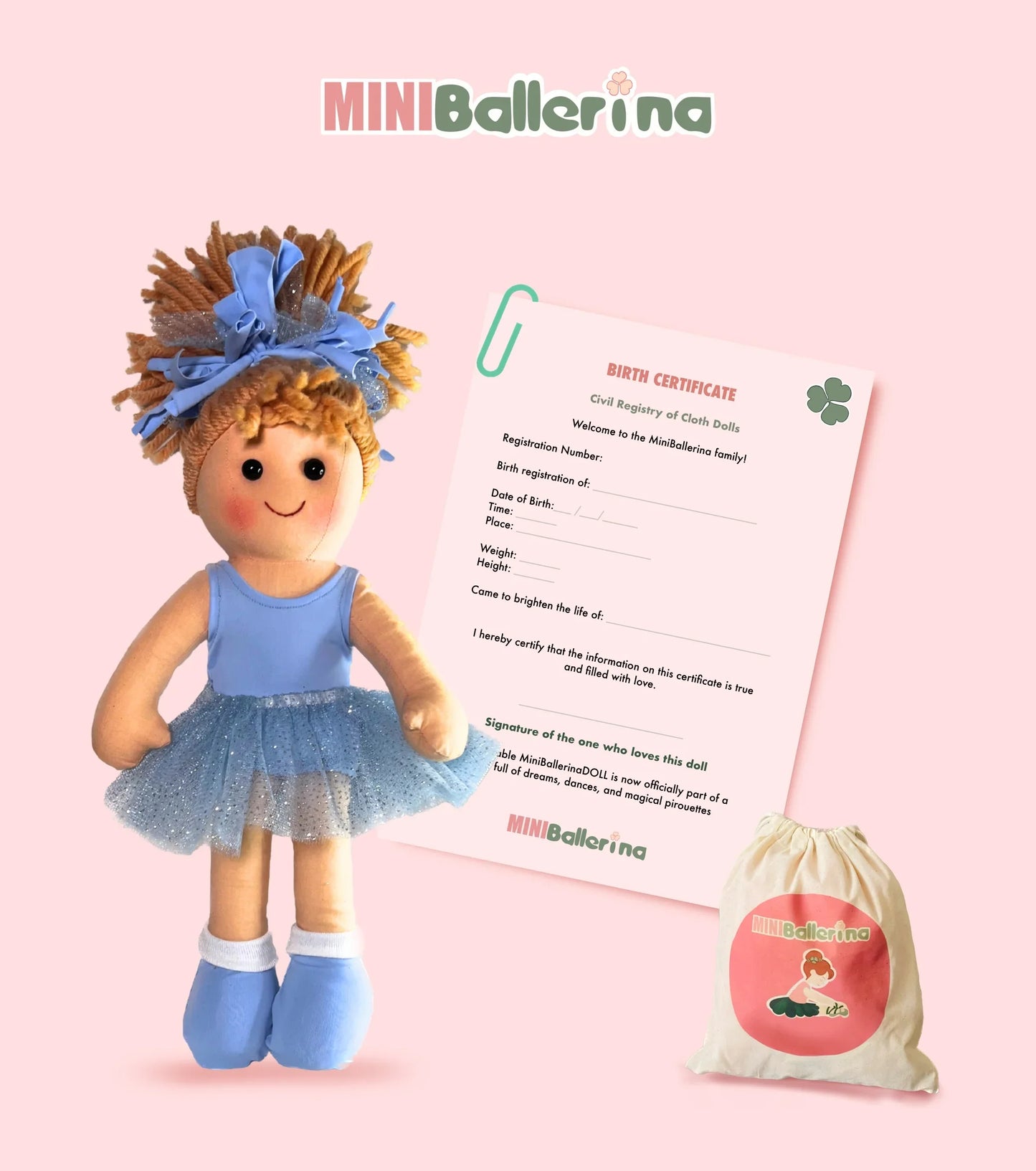MiniBallerina Doll 3