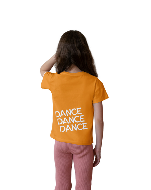 Genevieve Ryan Dance Academy T-shirt Orange