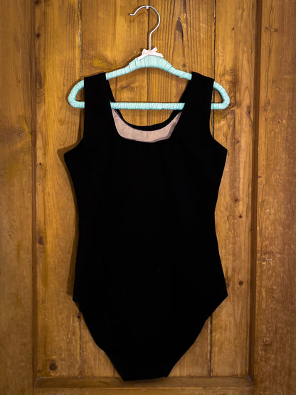 Black Sleeveless Tank Leotard