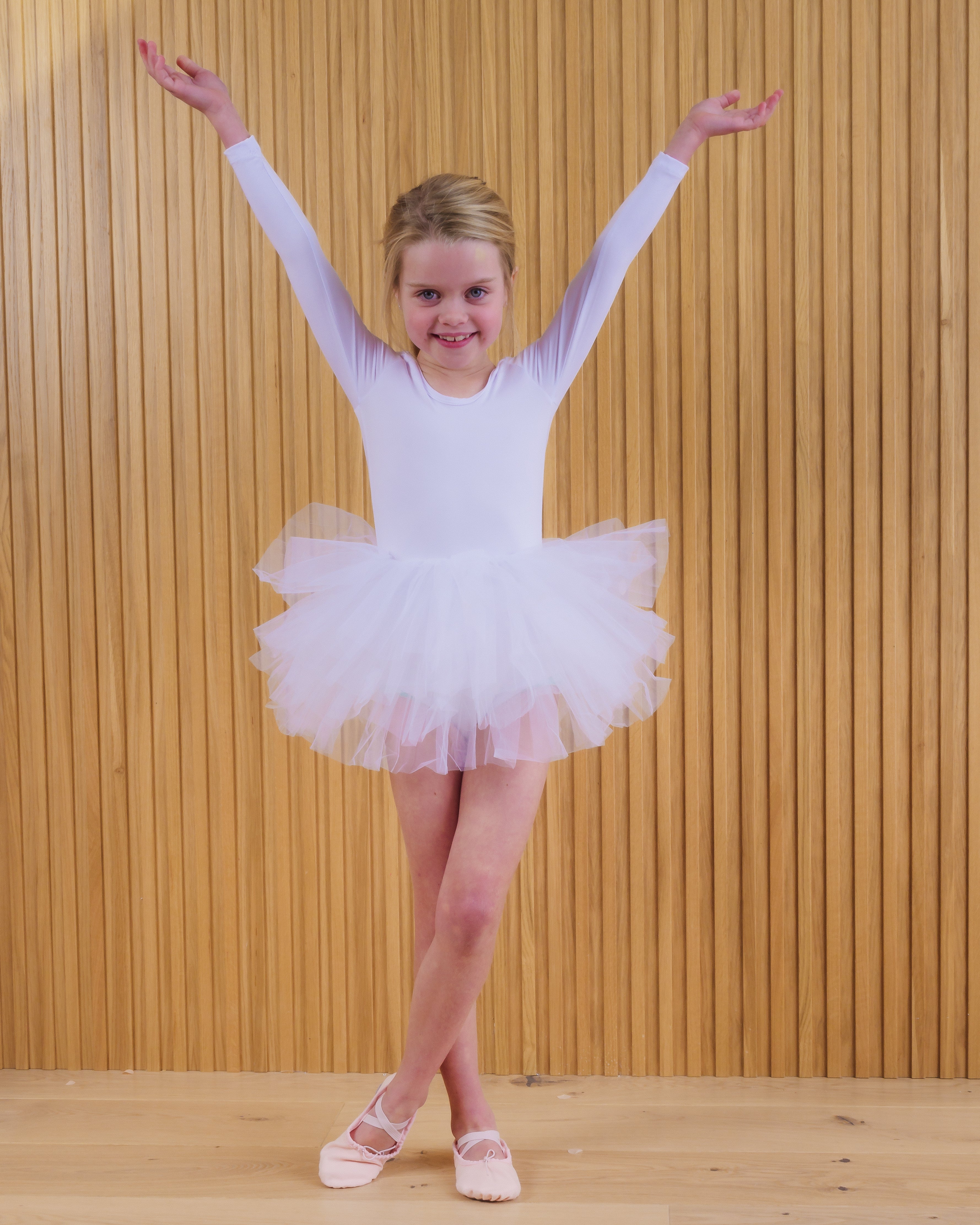 White 2024 long tutu